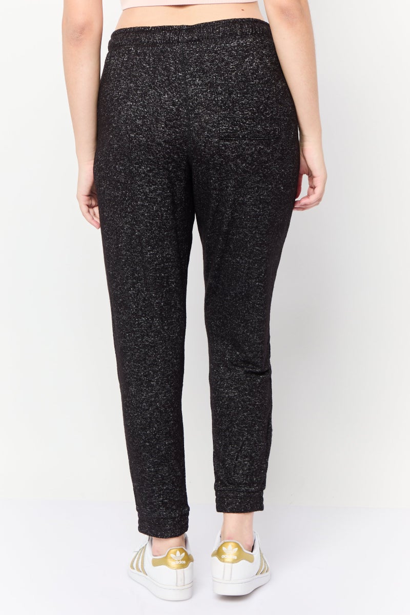 SKECHERS Women Sportswear Fit Outdoor Bobs Jogger Pants, Black - Image 4