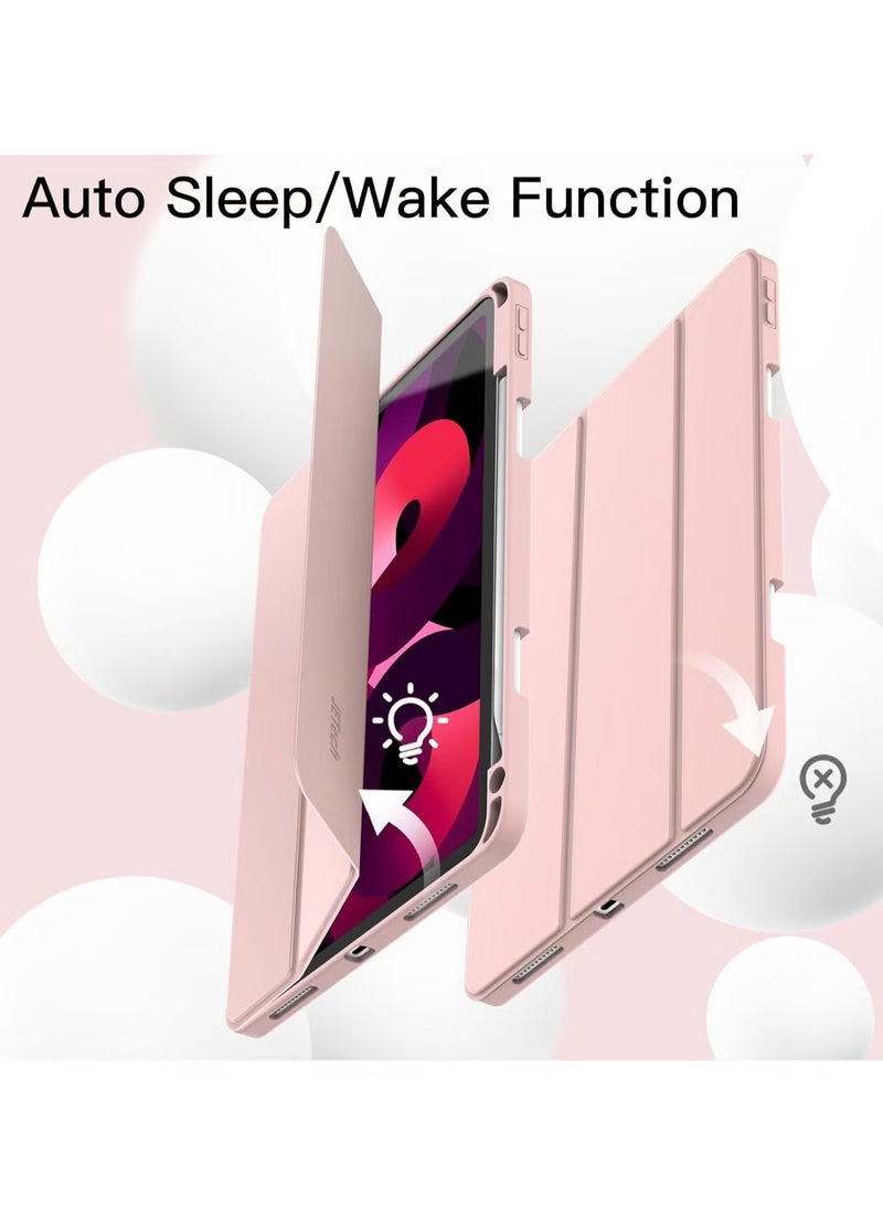 JAJEEK iPad Air 11-inch M2 2024 6th Generation Case with Pencil Holder – Silicone Magnetic Cover Slim Tablet Cover for iPad Air 11 inch M2 6th Generation - Image 3