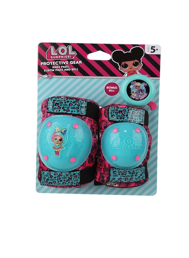 SAKAR LOL Surprise - Kids Knee and Elbow Pads with Adjustable Straps for Outdoor - Image 3