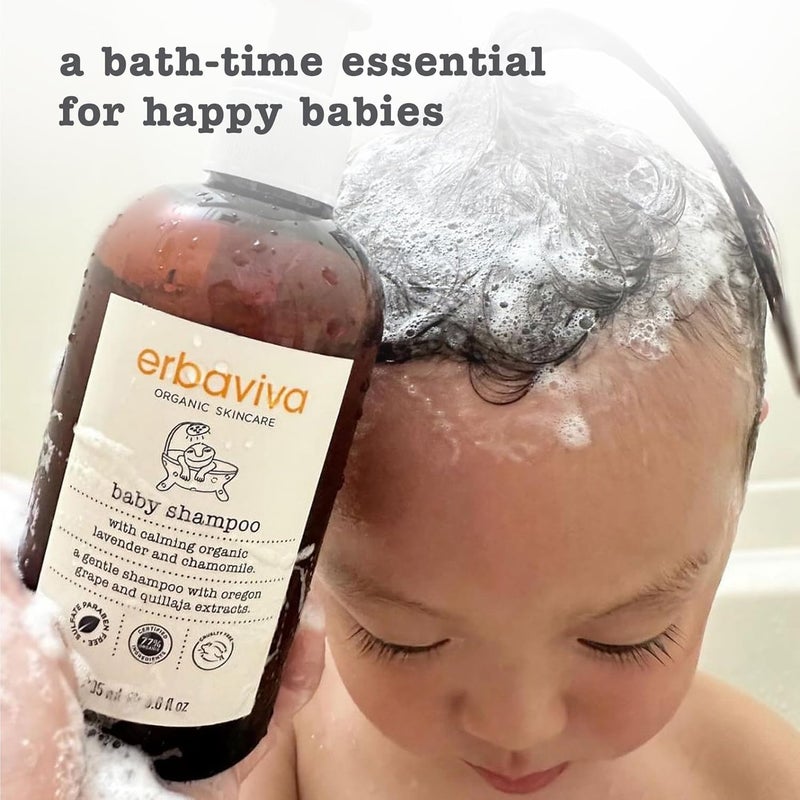 ERBAVIVA Baby Shampoo, 8 Fl Oz - Image 5