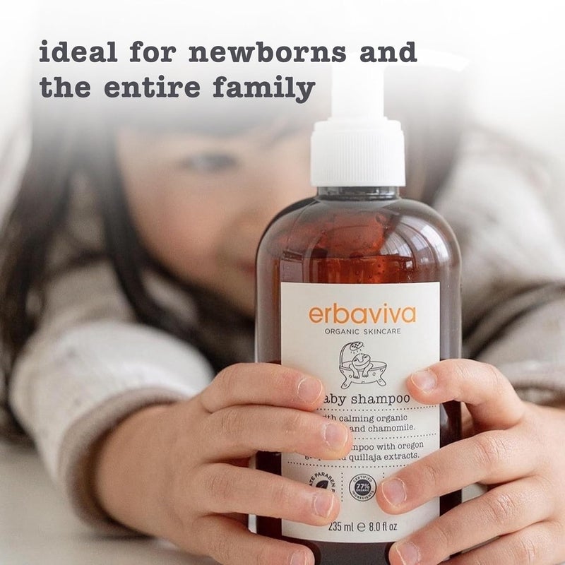 ERBAVIVA Baby Shampoo, 8 Fl Oz - Image 4
