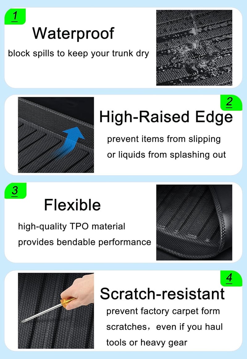 Aiqiying Accord Cargo Liner for 2018-2025 Honda Accord - Image 4