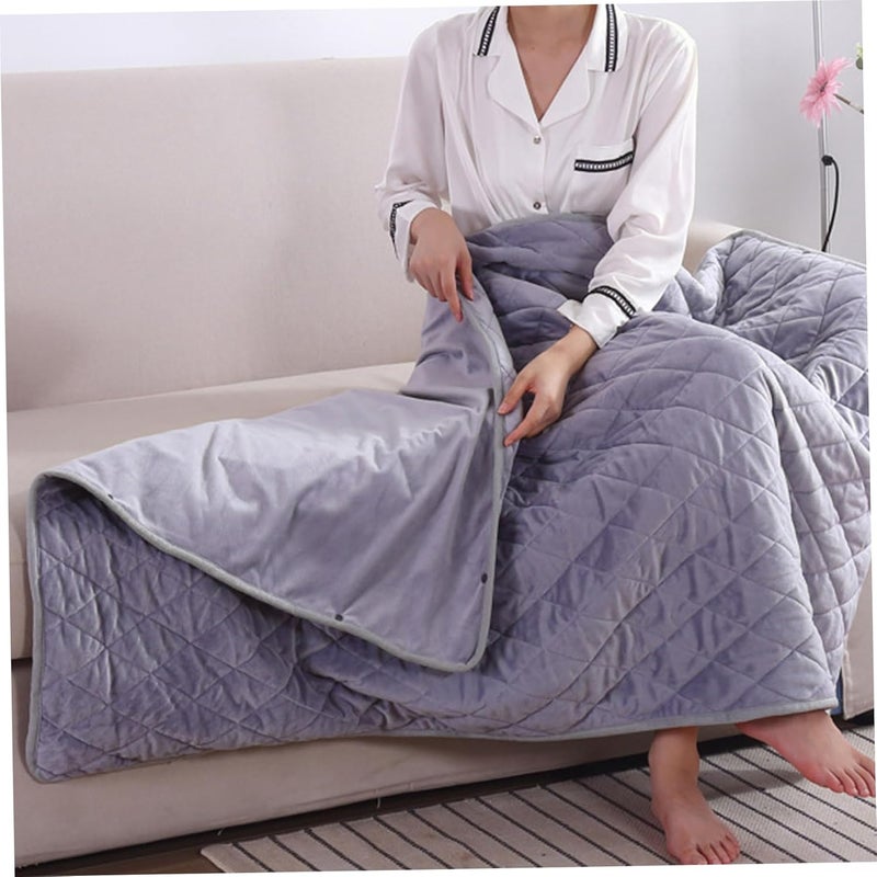 Heated Blanket Portable USB Heated Blanket Fast-Heating Washable Electric Hands and Knee Warmer for Office Home Car TravelHeated - Image 2