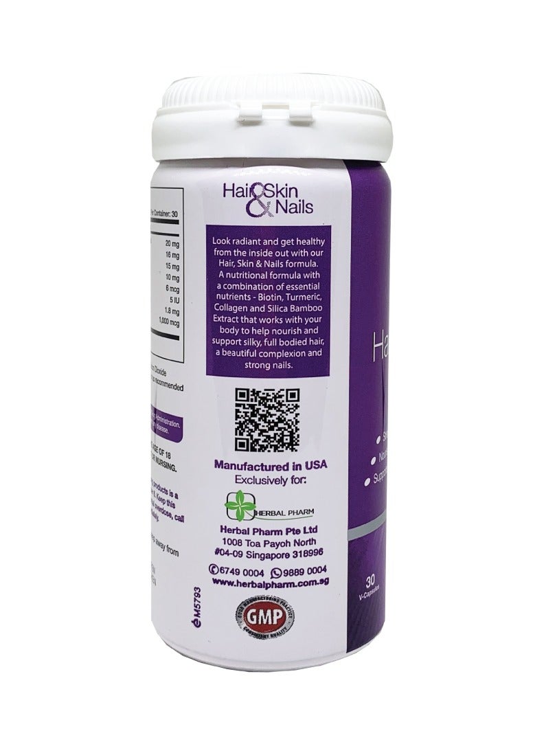 Hair, Skin & Nails 30-Capsules