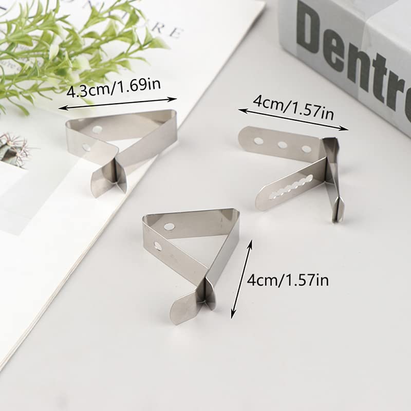 klarako Thermometer Probe Clip Stainless Steel Cup Clip Thermometer Holder Thermometer Probe Clip - Image 3