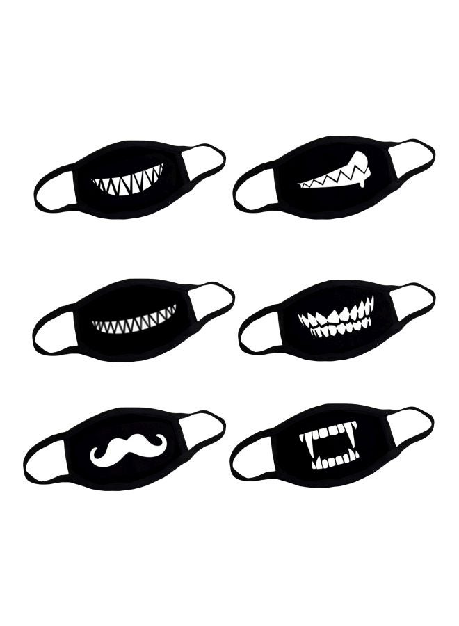 NIBEMINENT 6-Piece Cotton Mask Set