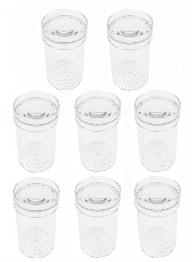 SimpleSS 8 Pieces Bug Viewer Critter Insect Cage Magnifying Insect Box Bug Magnifier Container Bug Catcher Cage, Science Nature Exploration Tools - Image 1
