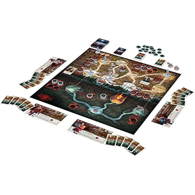 Asmodee CoolMiniOrNot Inc  Stranger Things Upside Down  Cooperative Board Game  Ages 12  24 Players  60 Minutes Playing Time - Image 3