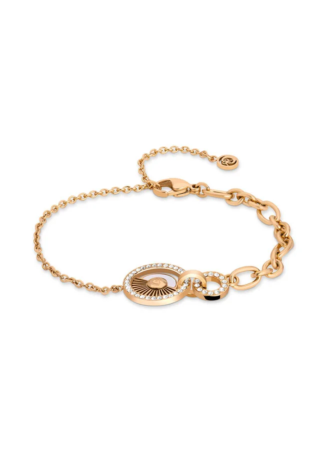 شيروتي 1881 Sunshine Ladies Bracelet Rosegold with MOP Feminine and Elegant Design