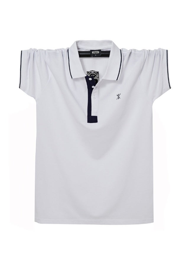 Summer Men Polo Shirt Cotton Men Business Work Casual Male Polo Shirt Short Sleeve Embroidery Brand Clothing Soft Polo Shirt - Image 1