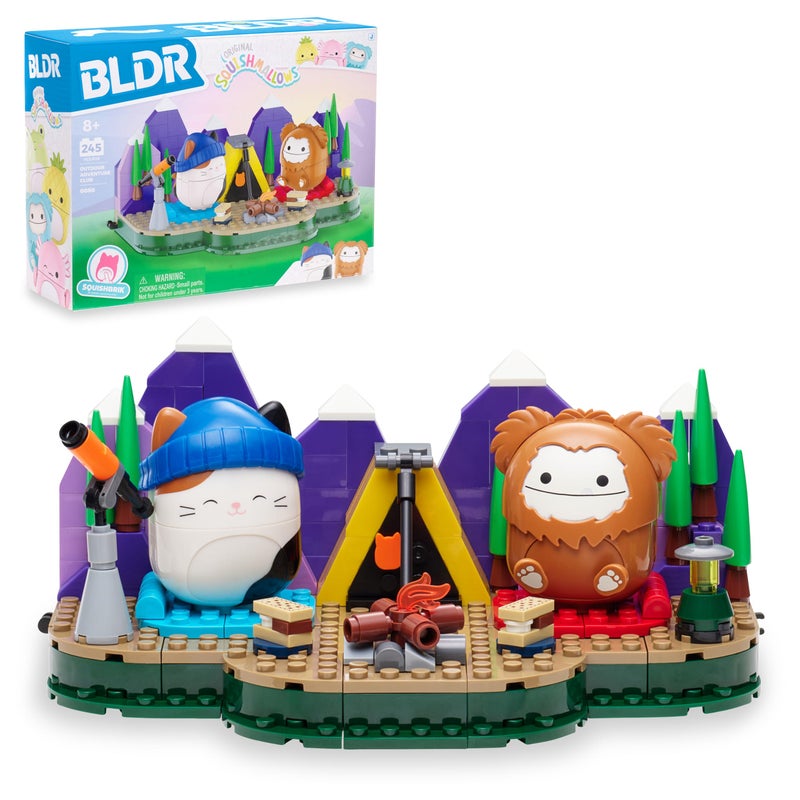 Bldr مجموعة بناء مغامرة في الهواء الطلق من BLDR سكووشمالوز بيني وكام القط وكائن بيني العملاق القابل للبناء لمحبي سكووشمالوز 8 0050 - Image 2