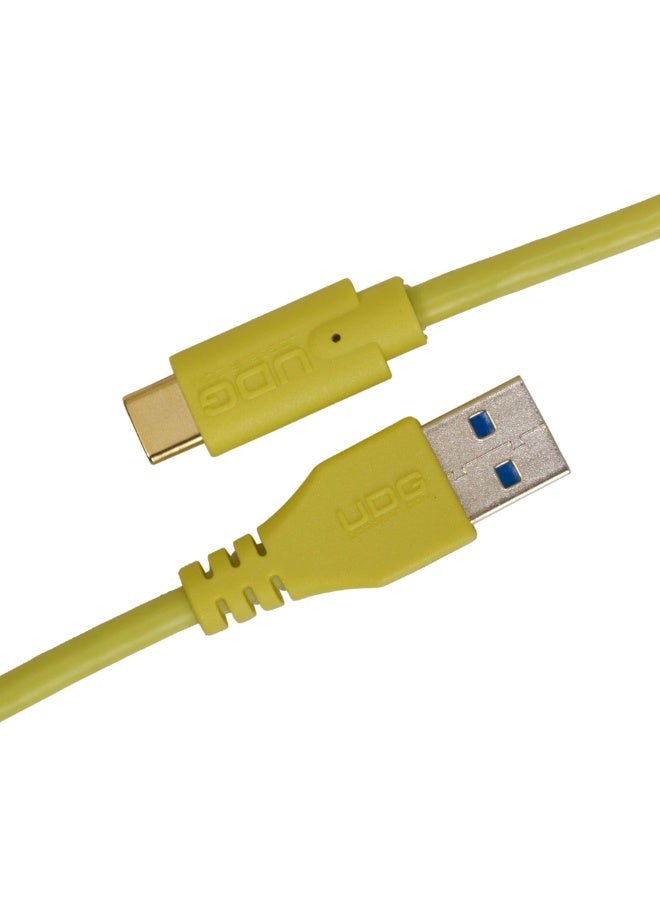 UDG Ultimate Data Cable USB 3.0 C-A, Yellow, Straight, 1.5 m - Image 1