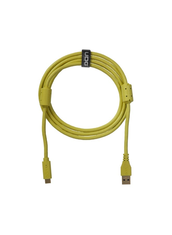 UDG Ultimate Data Cable USB 3.0 C-A, Yellow, Straight, 1.5 m - Image 2