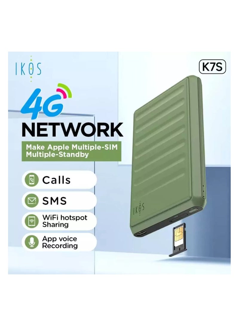 IKOS K7S 4G SIM Adapter For iPhone – Single Sim - Image 2