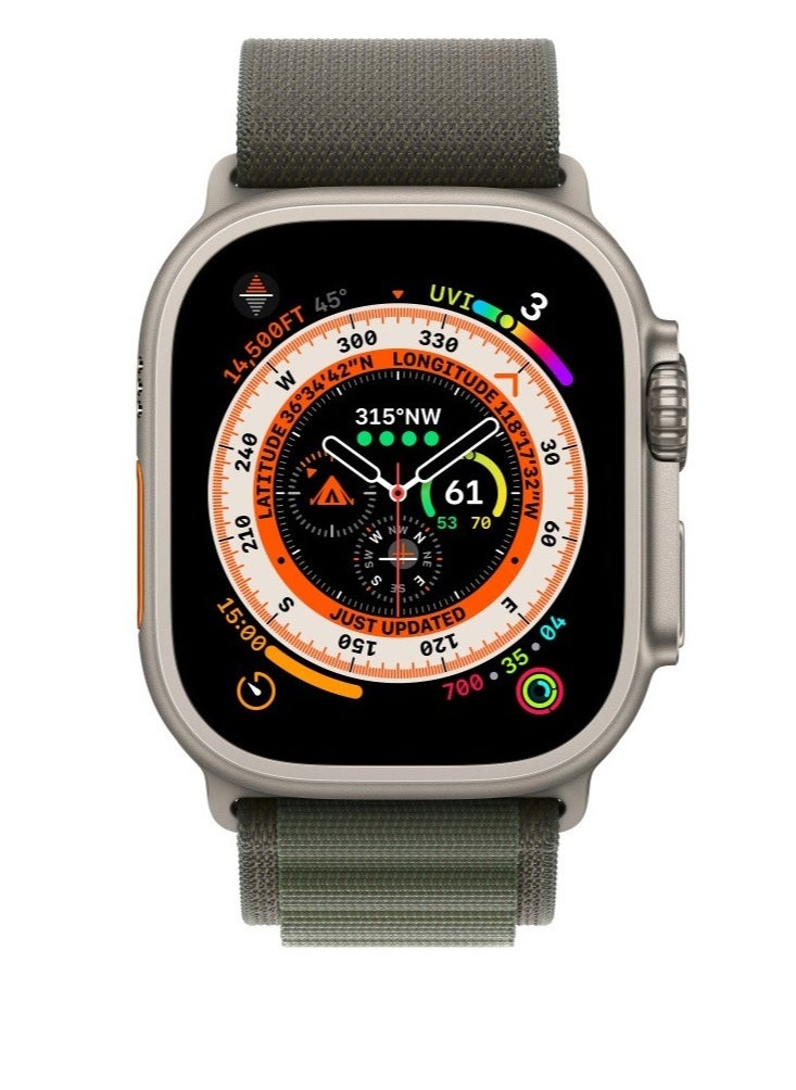 ELTRAZONE - Loop for Apple Watch Band Ultra 49mm 45mm 44mm 42mm Sport Nylon Rugged Strap with Titanium G‑Hook for iWatch Ultra /SE Series 8 - Image 1