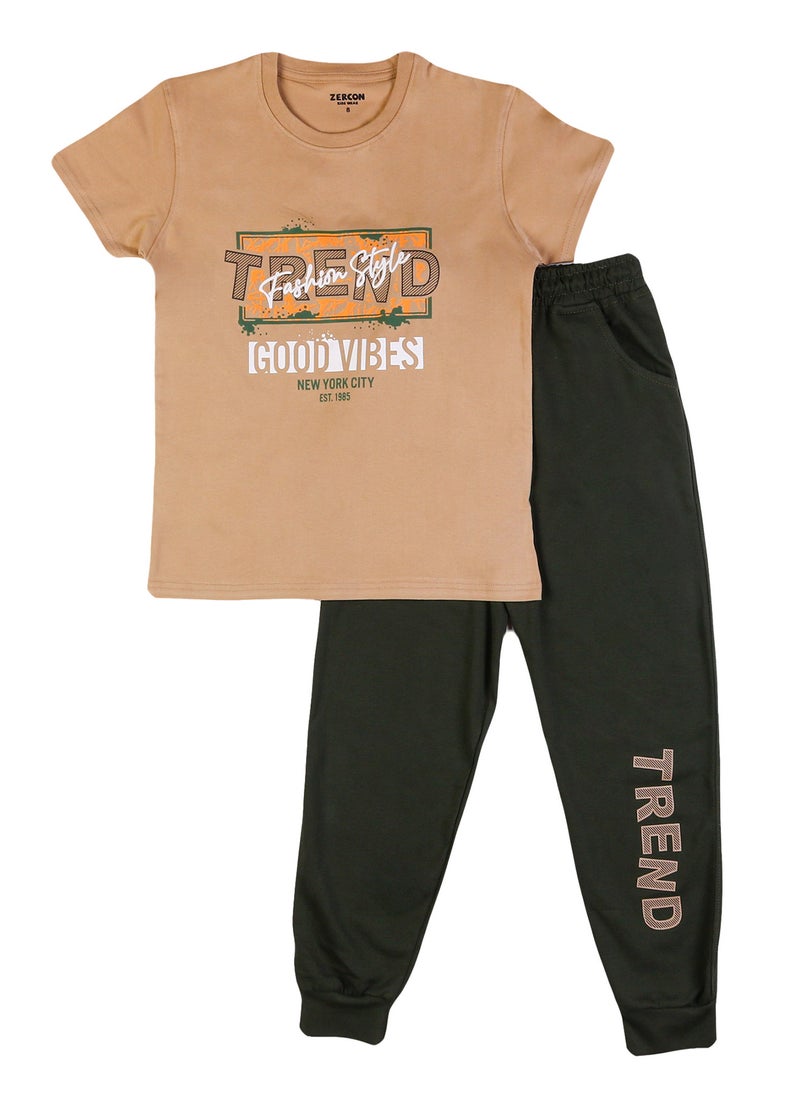 Zercon Summer Pajama Set for Boys  - Image 1