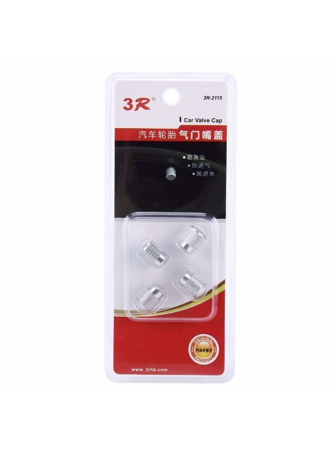 NIBEMINENT 4 -Piece Air Filter Shape Car Tire Valve Cap - Image 3