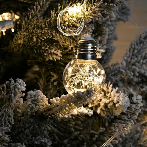 XERGY Wishing Ball Curtain Lights 200 LED Window Curtain String Lights with Remote, USB Battery Powered Twinkle Globe Fairy Lights diwali lights for decoration for home Wedding Party Bedroom Christmas - Image 5