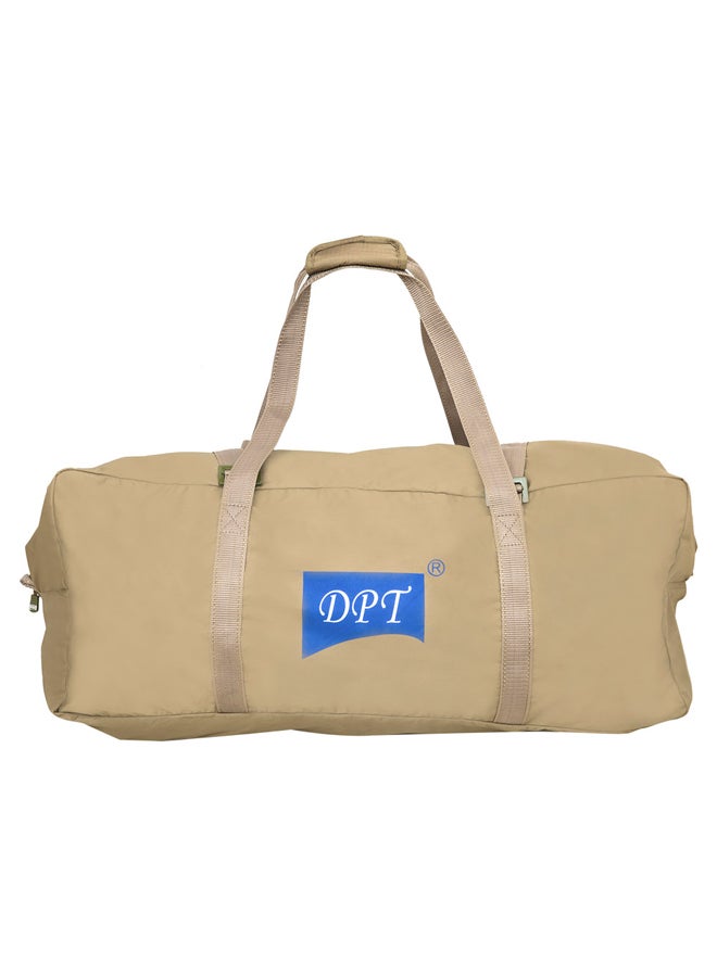 دي بي تي، خيمة رحلات هوائية قماش قطني، خيمة نفخ بالهواء، كاكي غامق، مقاس 210*210*185 سم - Image 5