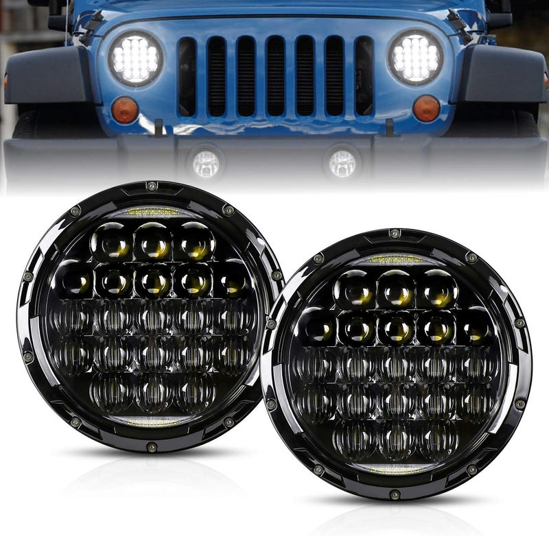 AAIWA 7 Inch 105W LED Headlight for Jeep Wrangler - Image 1