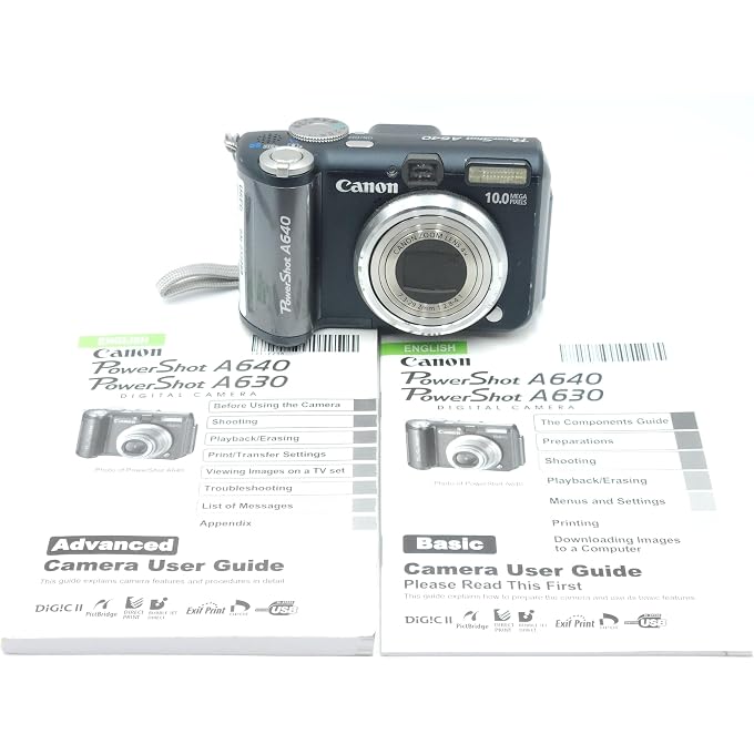 Canon PowerShot A640 10MP Digital Camera with 4x Optical Zoom - Image 4