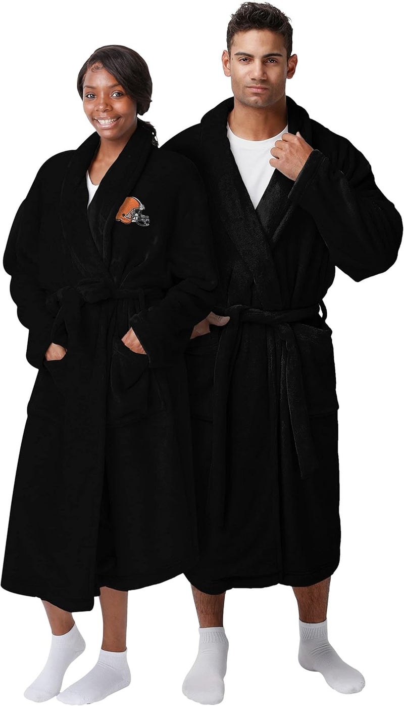 FOCO NFL Team Logo Soft Lazy Day Robe - Image 1