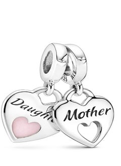 Pandora Violet Jewelry Double Heart Open Pendant Bracelet  - Image 1