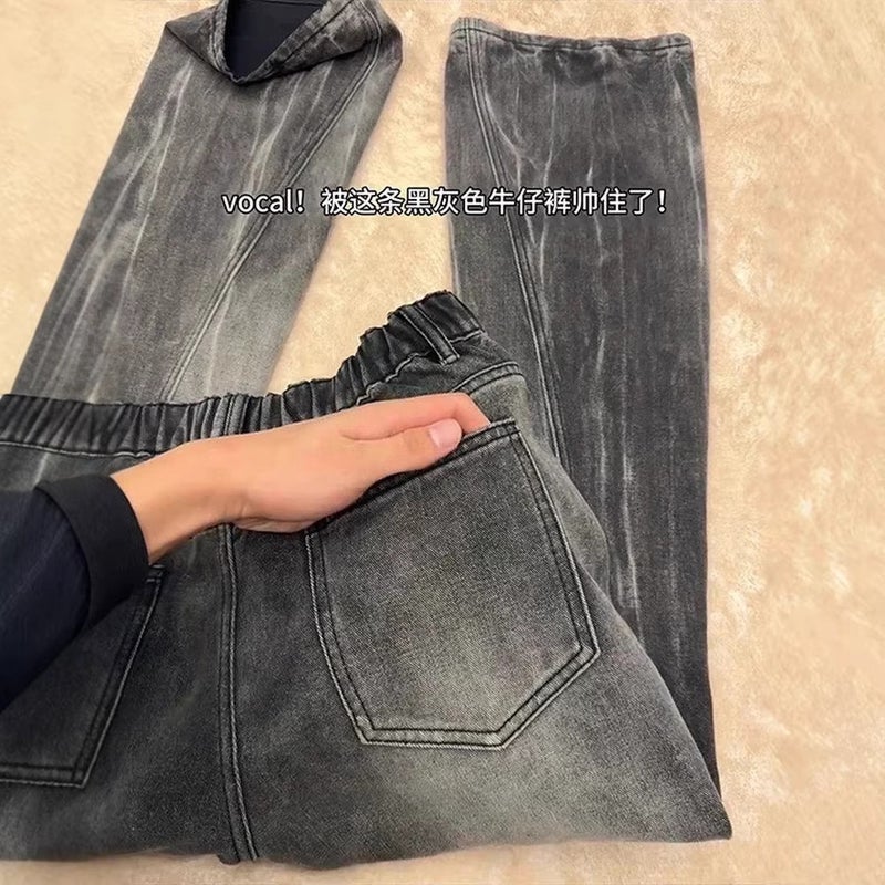 Unisex Casual Daily Denim Jeans - Image 4
