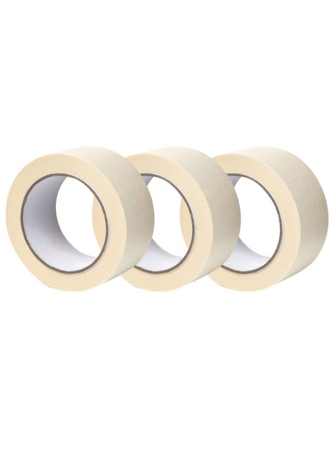 Masking Tape 2 Inch x 20 Yards - Strong Adhesive Tape for Painting, Decorating, DIY, Home, Office, School, and Crafts