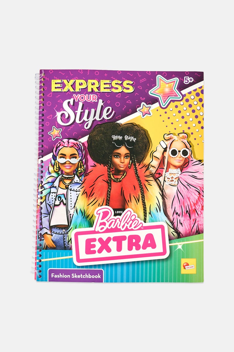 Barbie Sketch Book Express Your Style - Image 1