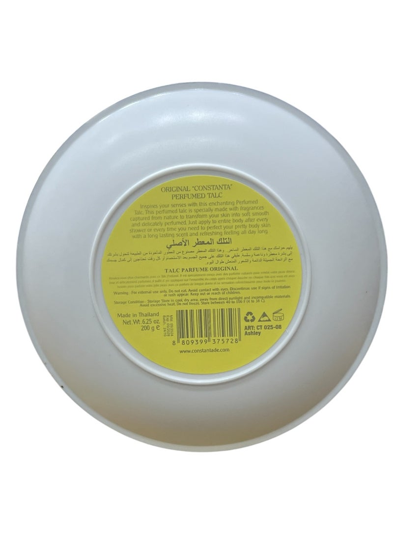 CONSTANTA Perfumed Talc Powder Blue (No.8) 200gm  - Image 2
