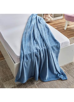Home Box Ontario Solid Coral Fleece Kids Blanket 170 x 120 cm  - Image 5