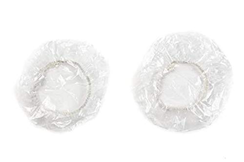 Cute Critters 200pcs Clear Ear Protectors Waterproof Ear Covers for Hair Dye, Shower, Bathing - Image 3