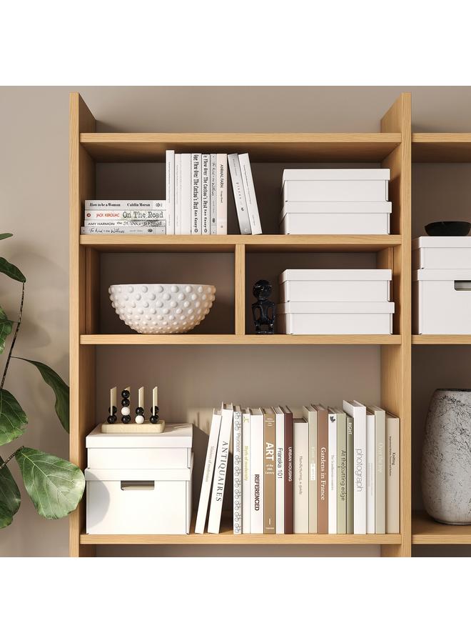 erorex Storage Box With Lid, White, 25X35X8 Cm - Image 4