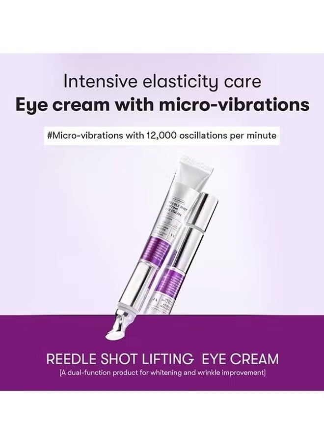 VT COSMETICS Reedle Shot Lifting Eye Cream 15ml, Anti Wrinkle And Firming Moisturizing, Anti-Aging Under Eye Cream For Dark Circles, Wrinkles And Puffiness, Reduces Fine Lines - Image 4