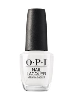 OPI Classic Nail Lacquer - Alpine Snow, White, 15Ml  - Image 1