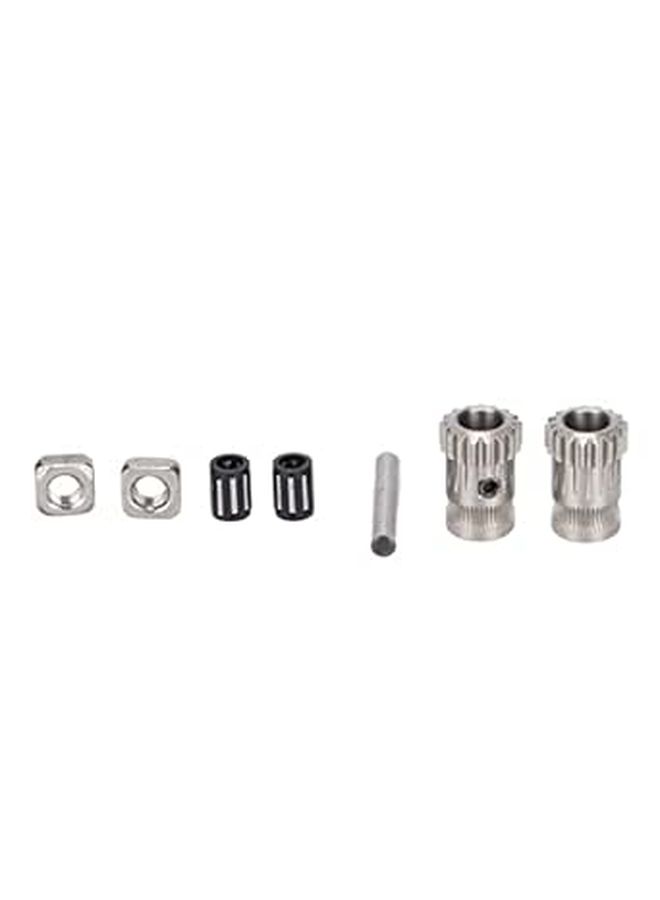 Hardened Steel 3D Printer Extrusion Wheel Kit Set High Quality Material - Image 1