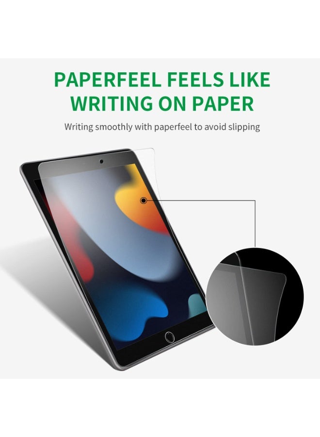 [2 Pack] Paper Screen Protector for iPad 9th 8th 7th Generation, Write and Draw Like on Paper, iPad 10.2 inch (2021 2020 2019) Anti Glare Screen Filter, High Sensitive/Bubble Free - Image 4