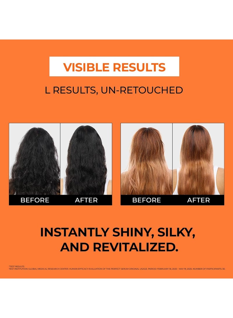 ميز أون سيين PerfectSerum Original - HairOil for Frizzy & Dry, رطوبة وتغذية جوهر الشعر للعناية بالأضرار, منتج العناية بالشعر الكوري, مصل الشعر 2.71 فلور أوقية. - Image 4