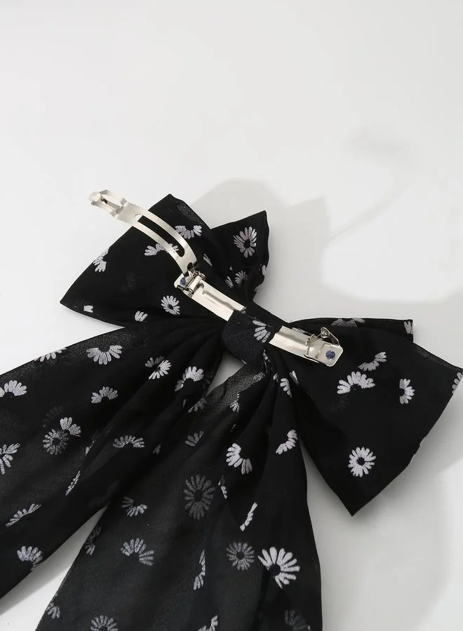 Take Two Daisy Bow Hair Clip
