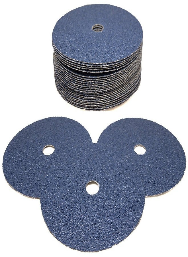 Benchmark Abrasives 7 Inch Sanding Discs Zirconia Resin Fiber Grinding Disc for Grinding, Stripping on Wood, Fiberglass, Steel, Metal, 7/8" Arbor Angle Grinder Sanding Disc, 25 Pack - 24 Grit - Image 3