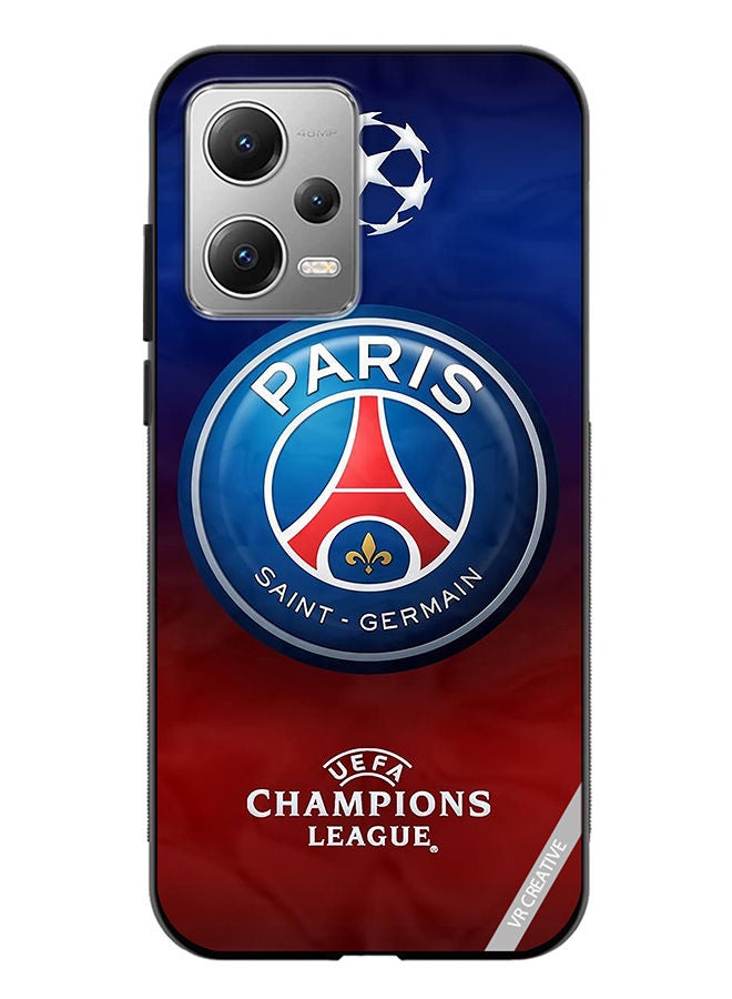 VR CREATIVE Protective Case Cover For Xiaomi Redmi Note 12 Uefa Champion League Design Multicolour - Image 1