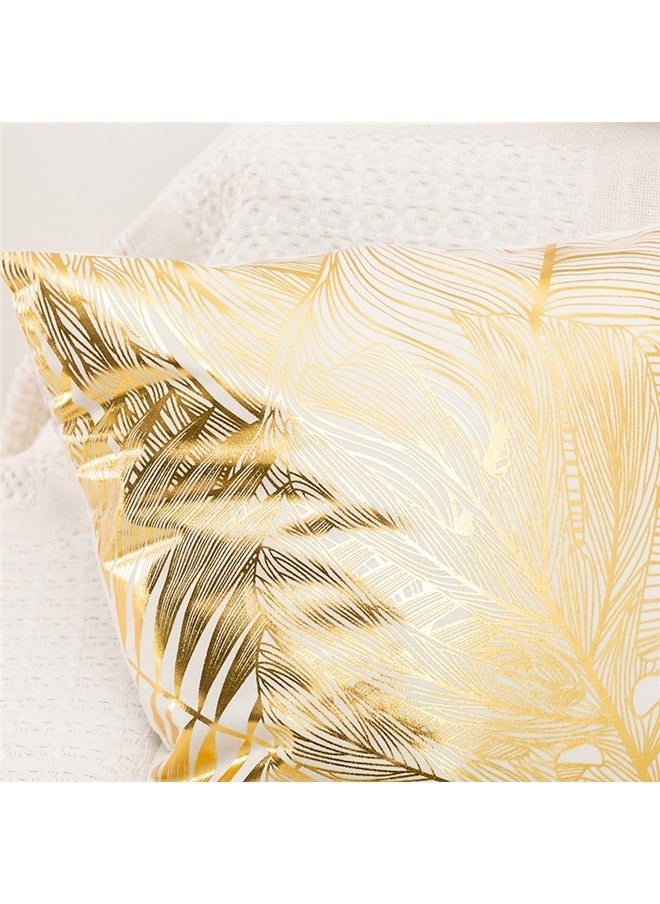 yongsheng 2pcs Decorative Cushion Cover 45x45cm, Throw Pillows Farmhouse Decorative Throw Pillow Case Indoor Outdoor Cushion Cover Geometric Pillowcase for Couch Living Room Bedroom  - Image 4