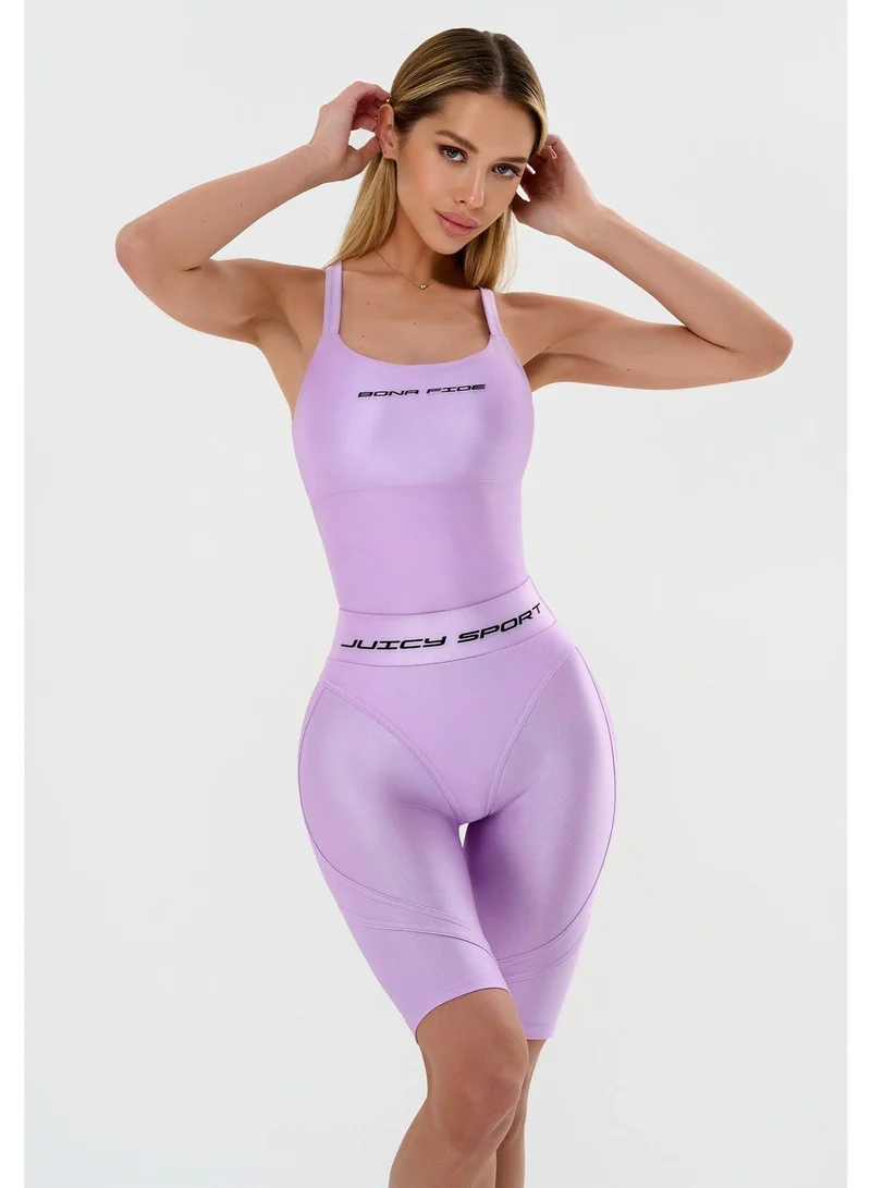 Bona Fide Bona Fide Premium Quality High Waist Biker Shorts for Women with Push Up - Womens Shorts for Gym, Workout