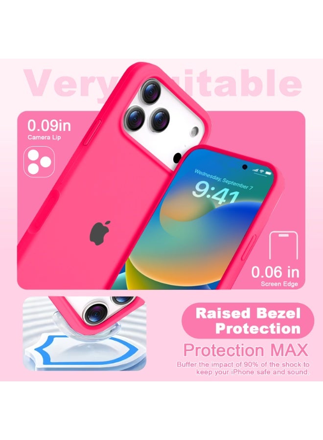 أوللاي آيفون 17 برو ماكس كيس واقي، مادة السيليكون، مقاومة للصدمات مع حماية عدسة الكاميرا وتغطية زر التحكم، غطاء واقي مضاد للصدمة الهاتف المحمول، متوافق مع إكسسوارات MagSafe - Image 5