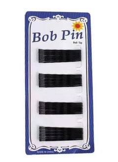 24-Piece Hair Styling Bob Pin Set Black
