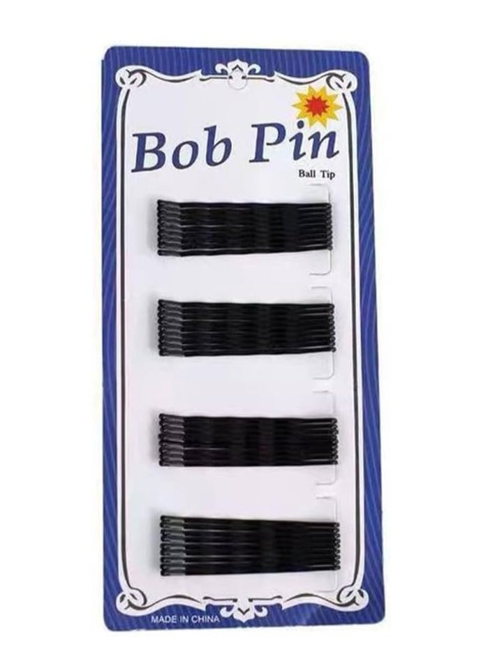 Generic - 24-Piece Hair Styling Bob Pin Set Black - Image 1