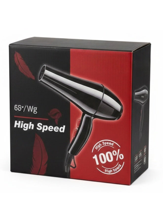 MoeHair VG-3800 Professional Hair Dryer for Women, Lightweight Design, Simple & Reliable Performance, Easy Daily Styling for Home Use - Image 2