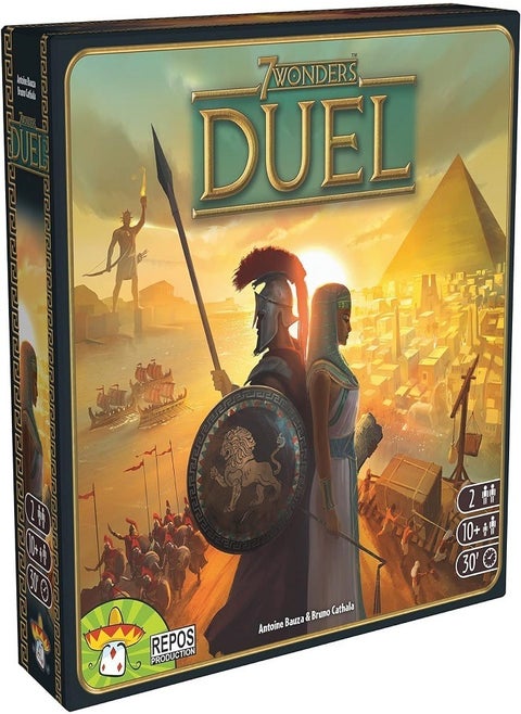 7 Wonders Inbox Now, Basic Game, Game for Gamers, Strategy Game, 2 Players, Ages 10+, 30+ Minutes, German7 Wonders Inbox Now, Basic Game, Game for Gamers, Strategy Game, 2 Players, Ages 10+, 30+ Minutes, German