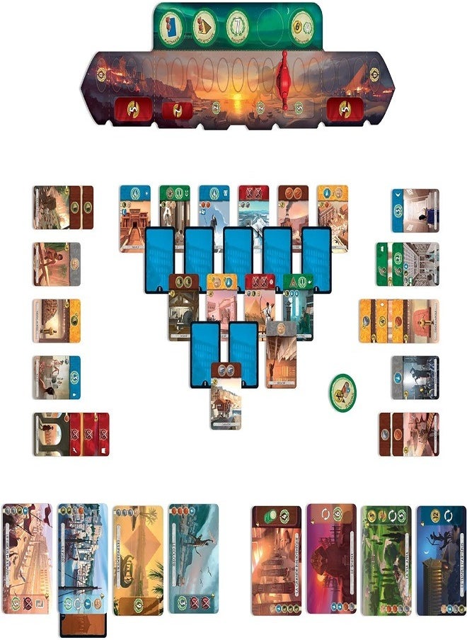 7 Wonders Inbox Now, Basic Game, Game for Gamers, Strategy Game, 2 Players, Ages 10+, 30+ Minutes, German7 Wonders Inbox Now, Basic Game, Game for Gamers, Strategy Game, 2 Players, Ages 10+, 30+ Minutes, German